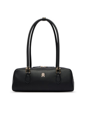 Tommy Hilfiger Borsetta Tommy Hilfiger Th Grace Shoulder Bag AW0AW18748 Nero