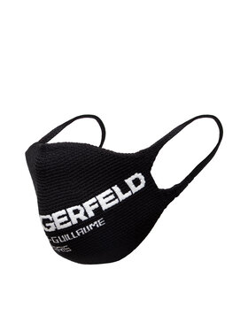 KARL LAGERFELD Auduma sejas maska KARL LAGERFELD 215W3913 Melns