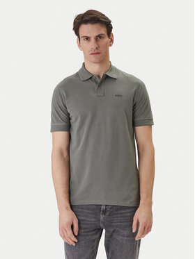 BOSS BOSS Polo Prime 50507813 Gris Regular Fit
