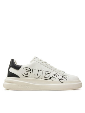 Guess Sneakersy Guess FMPELB SUE12 Biela