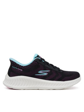 Skechers Sneakersy Skechers GO WALK Now - Khloe 125643/BKPR Čierna