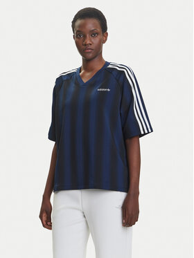 adidas adidas Футболка Linear JY2854 Cиній Oversize