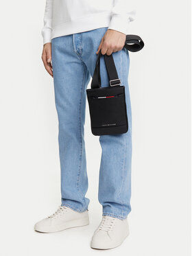 Tommy Hilfiger Crossover torbica Tommy Hilfiger Th Central Mini Crossover AM0AM13487 Crna