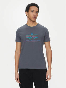 Alpha Industries Alpha Industries Футболка Basic 100501 Сірий Regular Fit
