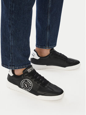 Versace Jeans Couture Снікерcи Versace Jeans Couture 80YA3SD1 ZPB84 Чорний