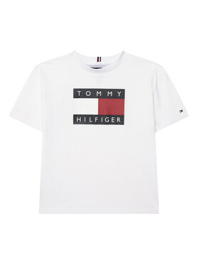 Tommy Hilfiger Tommy Hilfiger Camiseta KB0KB10340 D Blanco Regular Fit