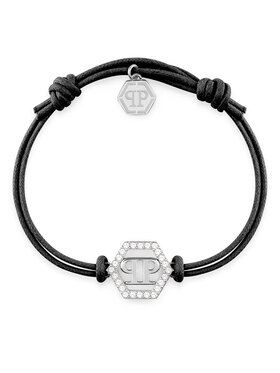PHILIPP PLEIN Náramok PHILIPP PLEIN Linked PJYEA17BU Čierna