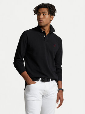 Polo Ralph Lauren Polo Ralph Lauren Поло 710680790045 Чорний Custom Slim Fit