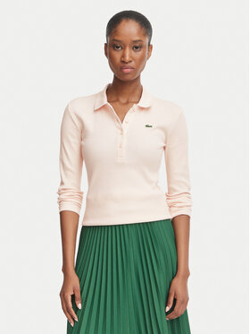 Lacoste Lacoste Polo DF5281 Rosa claro Slim Fit