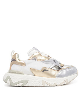 KARL LAGERFELD Sneakersy KARL LAGERFELD KL62425A Stříbrná