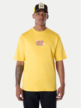 New Era New Era Футболка 60596304 Жовтий Regular Fit