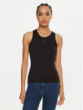 Calvin Klein Calvin Klein Τοπ Graphic K20K208065 Μαύρο Slim Fit