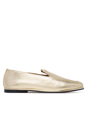 Tommy Hilfiger Lords Tommy Hilfiger Gold Loafer FW0FW08958 Χρυσό