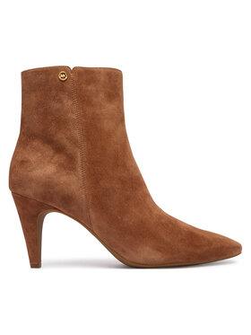 MICHAEL Michael Kors Botki MICHAEL Michael Kors Daniela Heeled 40F6DNME6S Brązowy