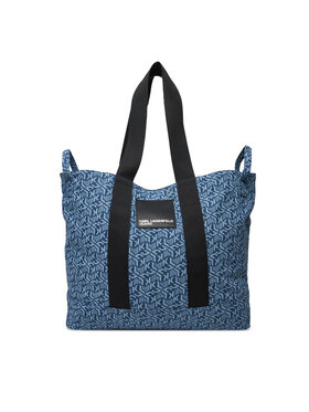 Karl Lagerfeld Jeans Kabelka Karl Lagerfeld Jeans A2W50005 Modrá