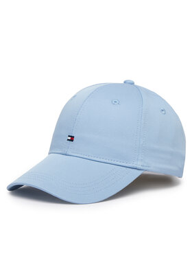 Tommy Hilfiger Șapcă Tommy Hilfiger Flag Cotton 6 AM0AM13008 Albastru