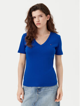 Tommy Hilfiger Tommy Hilfiger T-shirt New Cody WW0WW40584 Plava Slim Fit