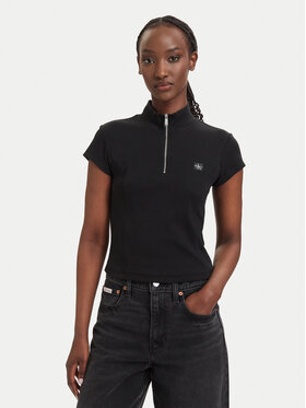 Calvin Klein Jeans Calvin Klein Jeans Camiseta LV047G240G Negro Slim Fit