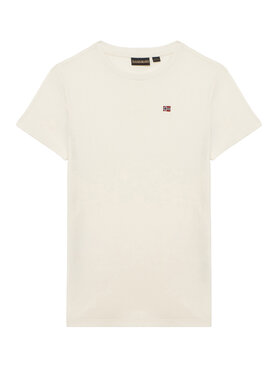 Napapijri Napapijri Camiseta Salis NP0A4GEH Blanco Regular Fit