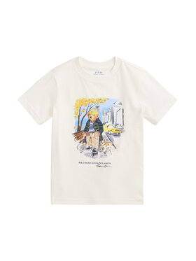 Polo Ralph Lauren Polo Ralph Lauren Camiseta 322979493001 Écru Regular Fit