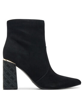 Guess Īsie zābaki Guess Frenkie FLFFRE LEP10 Melns