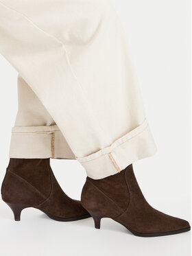 Simple Botine Simple EO-GL879-6-780-4 Maro închis
