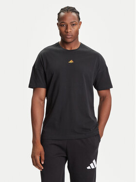 adidas adidas Футболка Fortnite Graphic JV7964 Чорний Loose Fit