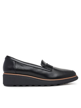 Clarks Туфлі Clarks Sharon Pace 26184342 Чорний