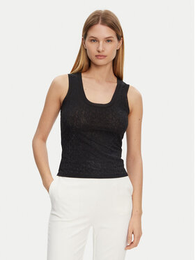 Marciano Guess Marciano Guess Топ 5RGP21 6311A Чорний Regular Fit