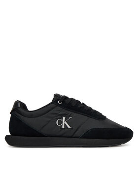 Calvin Klein Tenisice Calvin Klein Retro Runner Ess Mix Mat YM0YM01361 Crna
