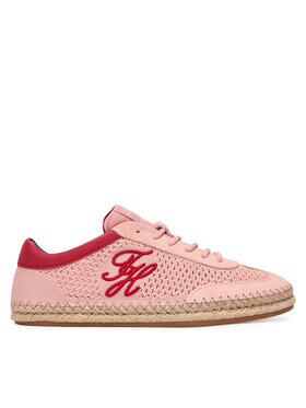 Tommy Hilfiger Espadrilės Tommy Hilfiger Th Heritage Rope Sneaker FW0FW09406 Rožinė