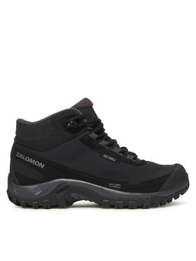 Salomon Трекінгові черевики Salomon Shelter Waterproof L47855000 Чорний