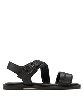 Calvin Klein Jeans Sandále Calvin Klein Jeans Flat Sandal V3A2-80825-1688 M Čierna