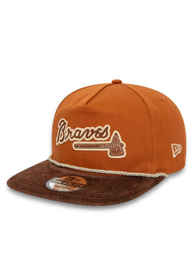 New Era Шапка с козирка New Era Cord Golfer Braves 60435053 Кафяв