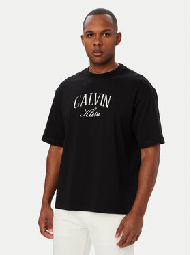 Calvin Klein Jeans Calvin Klein Jeans Camiseta Seasonal Graphic LV04RH813G Negro Relaxed Fit