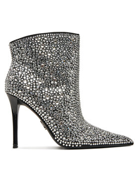 Steve Madden Polokozačky Steve Madden Sentinel-R SM11003450 Stříbrná