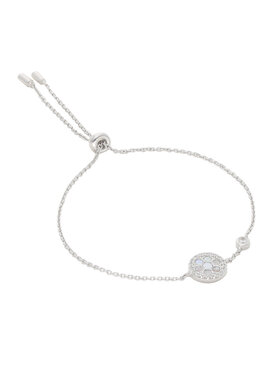 Fossil Náramek Fossil Glitz Extension JFS00519040 Stříbrná