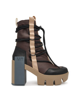 United Nude Trzewiki United Nude Grip Desert Mid 11035161165 Brązowy ciemny