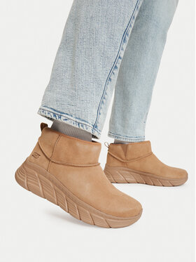 Skechers Śniegowce Skechers Bobs B Flex Hi 117390/CSNT Brązowy