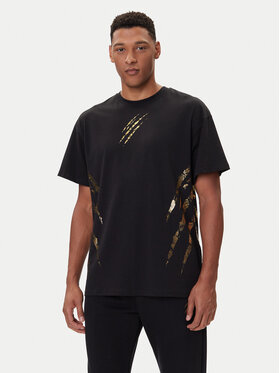 Plein Sport Plein Sport Футболка FAEC MTK8358 STE001N Чорний Loose Fit