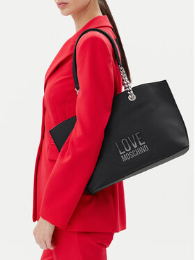 LOVE MOSCHINO Torebka LOVE MOSCHINO JC4257PP0MKD000B Czarny