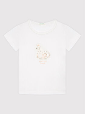 United Colors Of Benetton United Colors Of Benetton Футболка 3I1XA1007 Білий Regular Fit