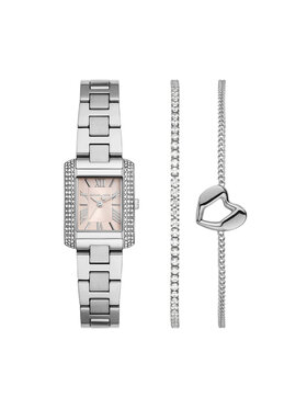 Michael Kors Karóra és karkötő szett Michael Kors Emery Set MK7514SET Ezüst