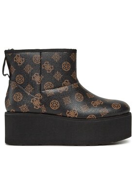 Guess Členková obuv Guess Jillan FL8JAL FAL10 Hnedá