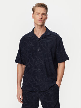 BOSS BOSS Polo Flower 50559204 Azul marino Regular Fit