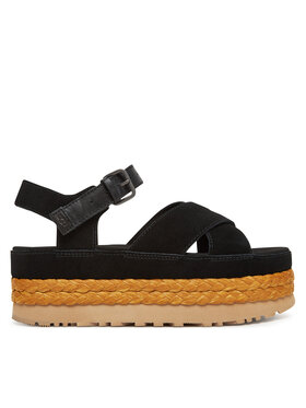 Ugg Espadrilky Ugg W Aubrey Ankle Strap 1167471 Čierna