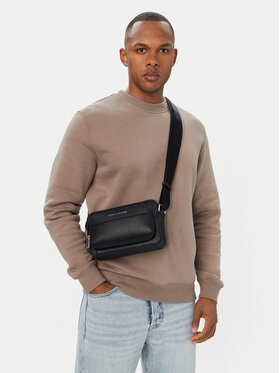 Tommy Hilfiger Brašna Tommy Hilfiger Th Central Ew Reporter AM0AM14696 Černá