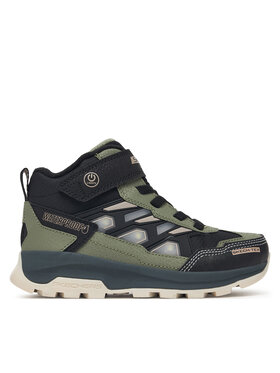 Skechers Ghete Skechers S-Lights Waterproof: Storm Blazer - Glow Trail 406381L/BKOL Negru