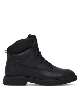 Calvin Klein Schnürschuhe Calvin Klein Lace-Up Bootie V3X5-83187-1695 D Schwarz