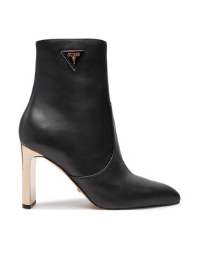 Guess Polokozačky Guess Caitte FLDCAT LEA10 Černá